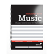 Silvine Music Manuscript Book A4 100 Pages 12 Stave Wiro Bound